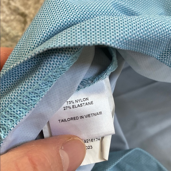 Men's Blue Polo Shirt - Picture 3 of 4